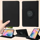 Кожаный защитный чехол для планшета Samsung Galaxy Tab S6 Lite P610 с возможностью вращения на 360 градусов