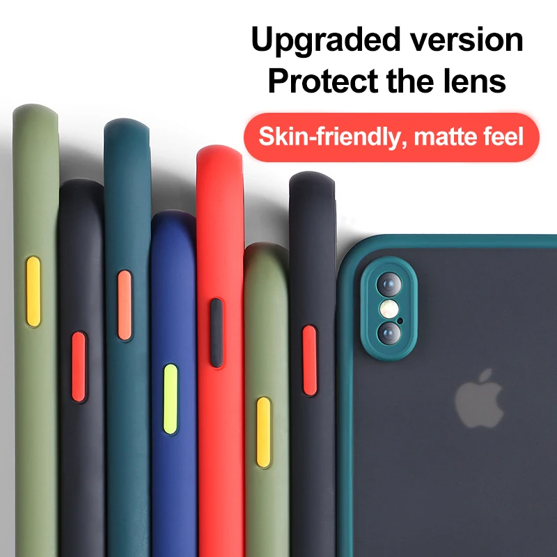 Чехол для телефона iPhone 11 Pro X XR XS Max 6 6S 7 8 Plus роскошная контрастная цветная рамка