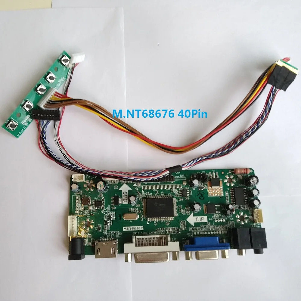 

Kit For PQ3QI-01 1024X600 LED LCD HDMI VGA Screen Monitor Controller board Audio card DIY Controller board disply