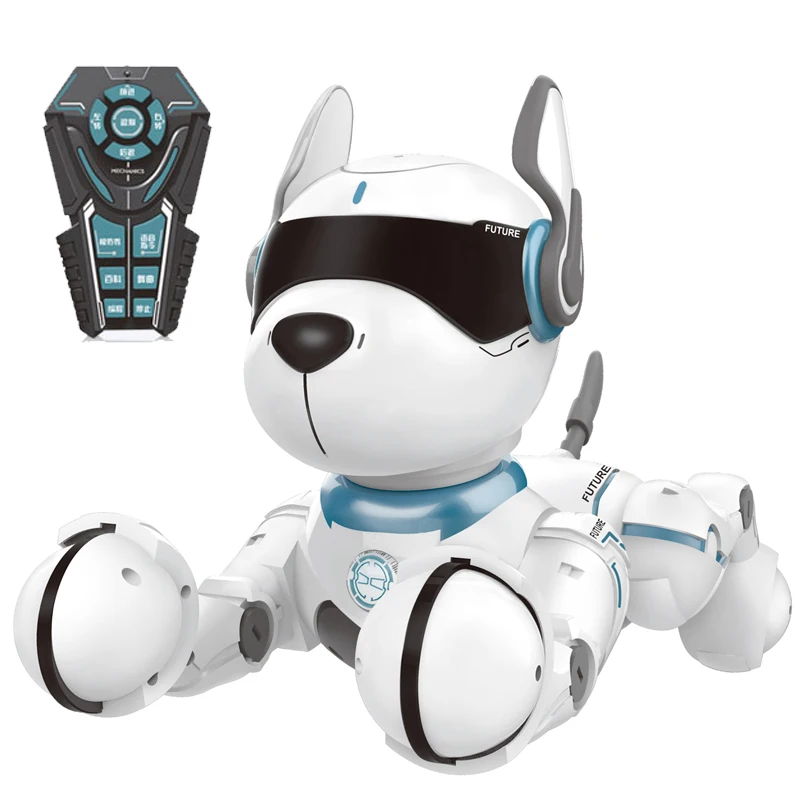 Голосовое управление Leidy Dog животное Робот Игрушки JXD A001 полная функция реалистичные Роботизированные Игрушки Для Собак