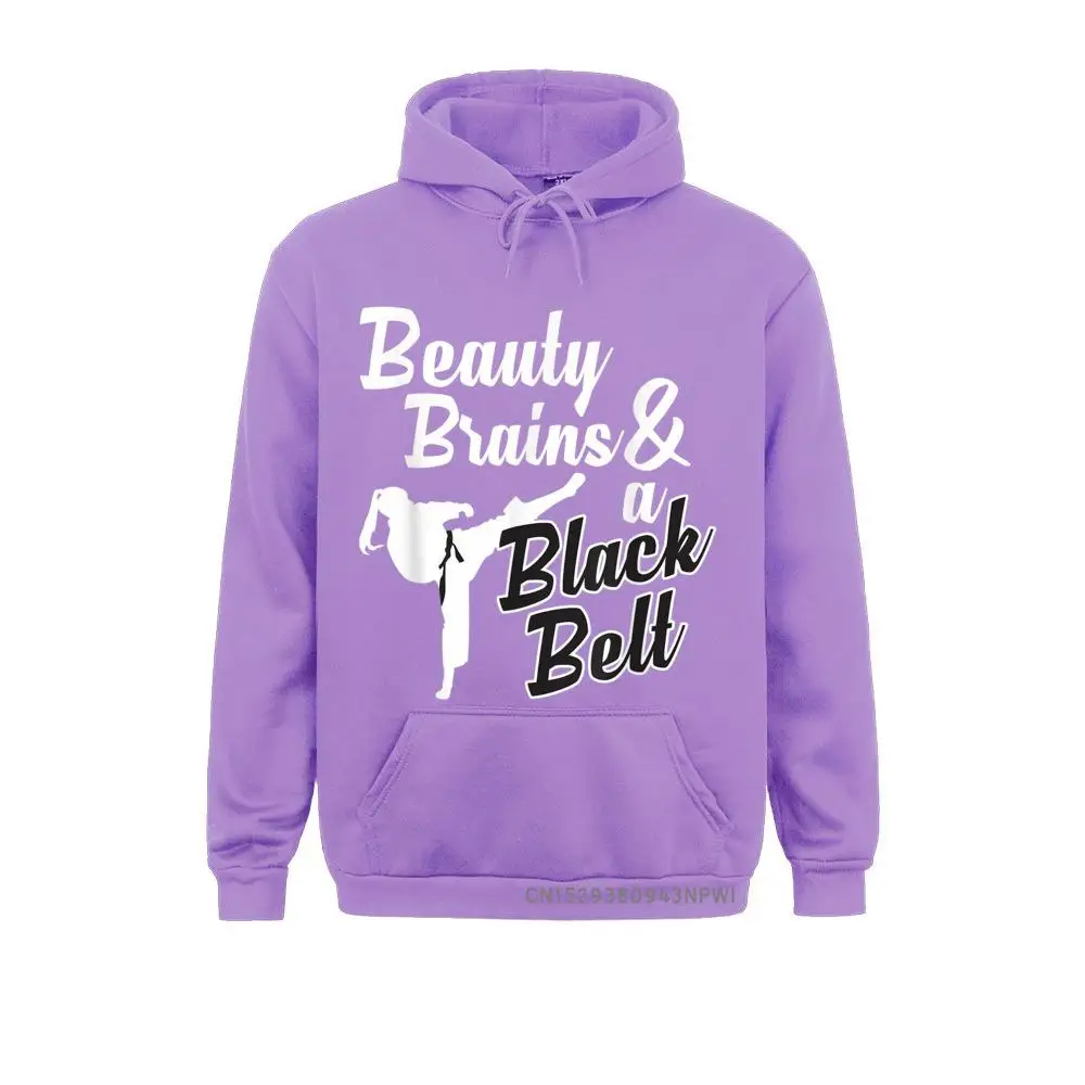 Beauty Brains And A Black Belt Funny Martial Arts Design Pullover Hoodies Cheap 3D Printed Men Sweatshirts Printed On Hoods images - 6