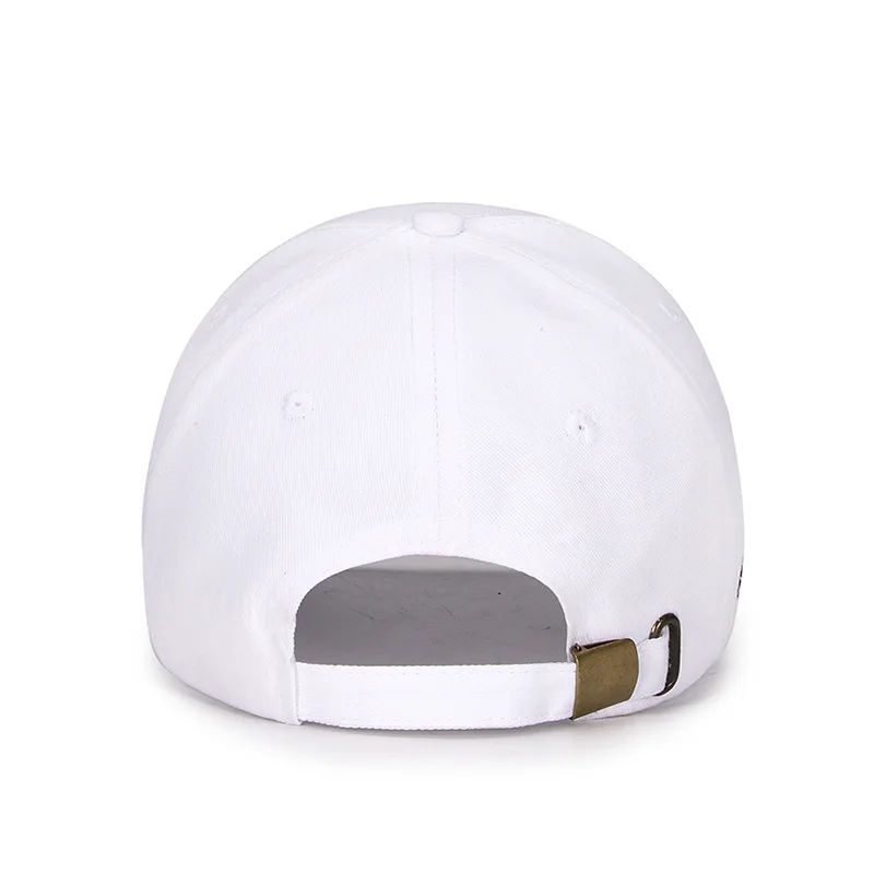 Fashion Simple Solid Color Letter Embroidery White Black Men Women Cap Visor Baseball Caps Snapback Bone Casquette Gorras Hats | Аксессуары