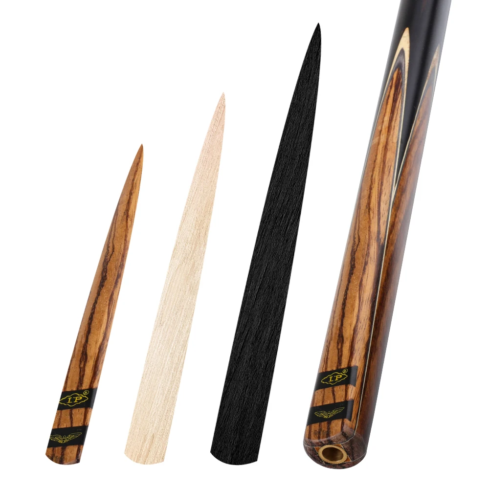 LP черный воин Snooker Cue3/4 разделенный ёмкость 10 мм наконечник Ashwood вал твердая