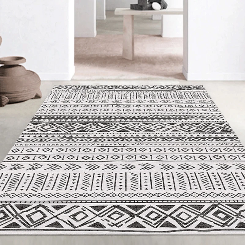 nordic ethnic living room carpet moroccan simple sofa coffee table bedroom non slip floor mat household large area carpet tatami free global shipping