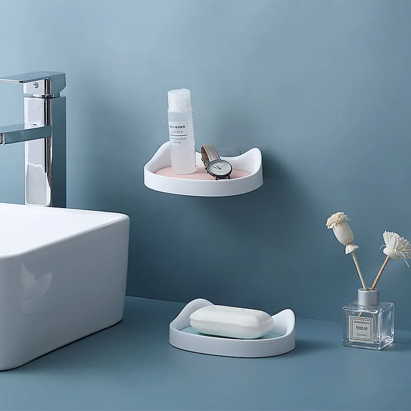 Ящик для мыла в форме кошки держатель ванную комнату поднос аксессуары ванной