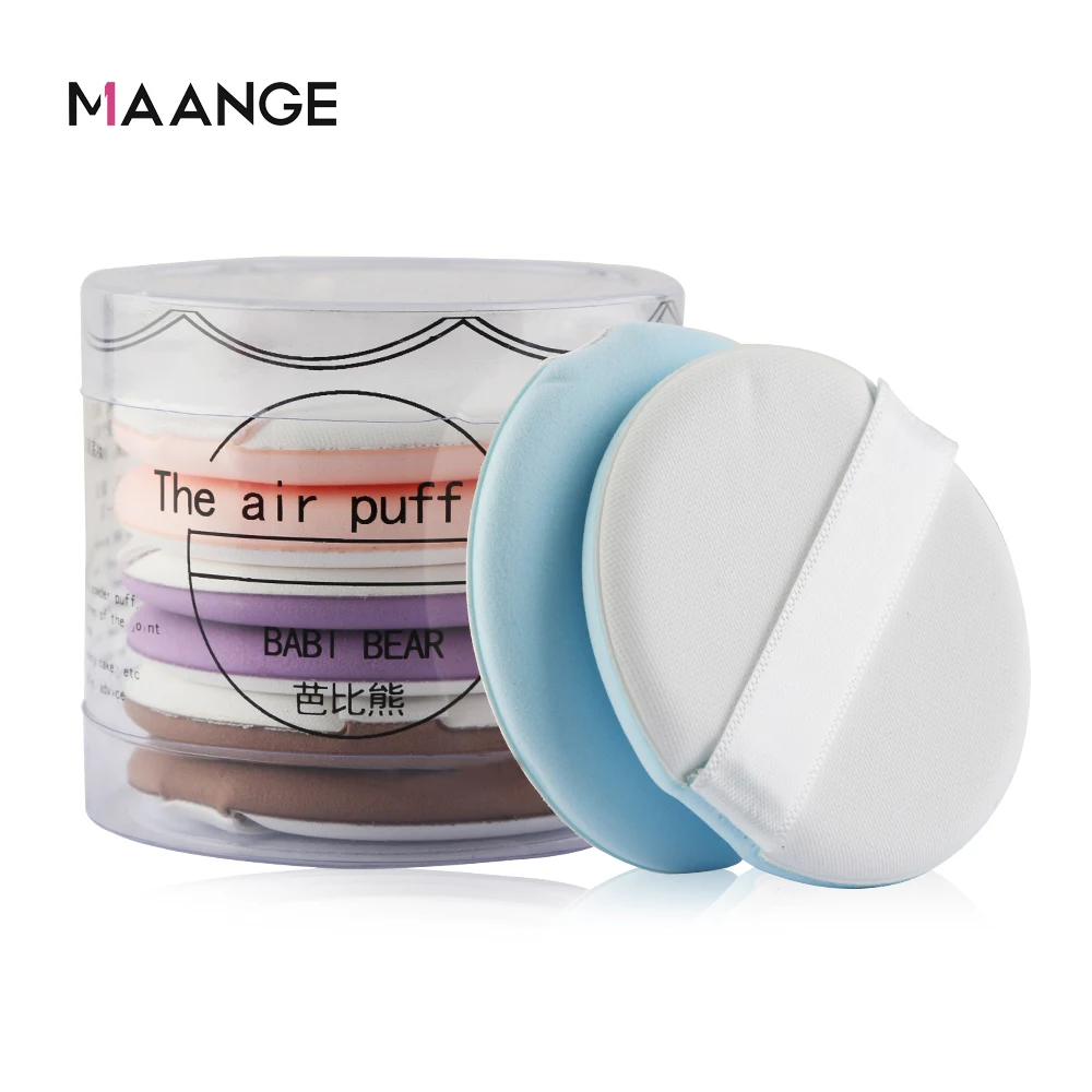 MAANGE 7/8 шт. Профессиональный кушон для макияжа Мягкая губка спонж сухой влажный