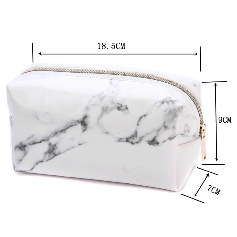 Дорожная косметичка Мраморная женская мода многофункциональный органайзер для