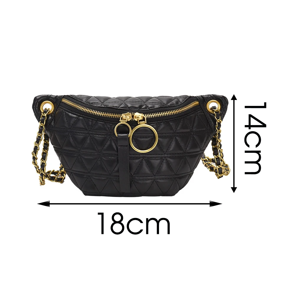 

Women Chain bag Shoulder Messenger Bag Fashion Quality PU Leather Crossbody Bags For Women Lady Travel Handbags and Purses