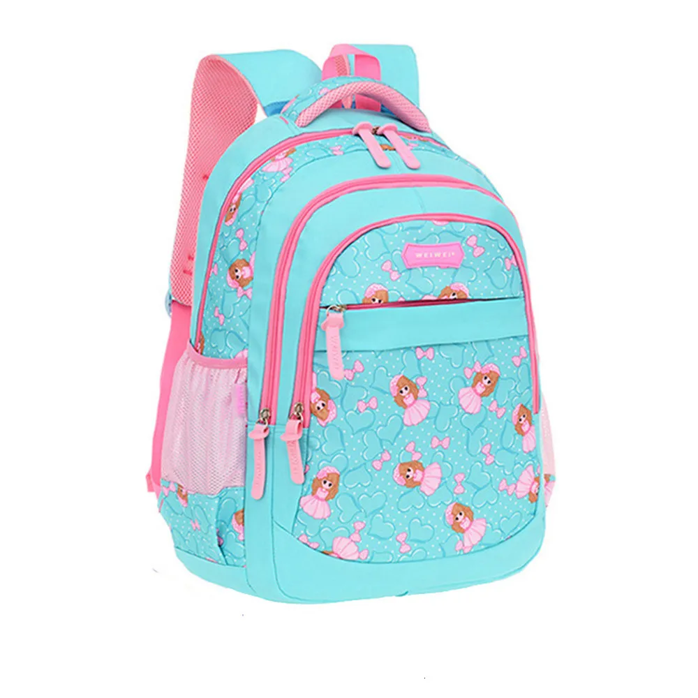 Teenage Nylon School Bags for 2023 Girls Waterproof Women School Backpack Fashion Student Book Bag Children Backpacks