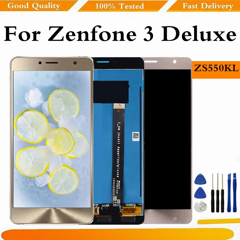 

For Asus Zenfone 3 Deluxe ZS550KL LCD Display Touch Screen Panel Z01FD LCDs Digitizer Replacement Parts