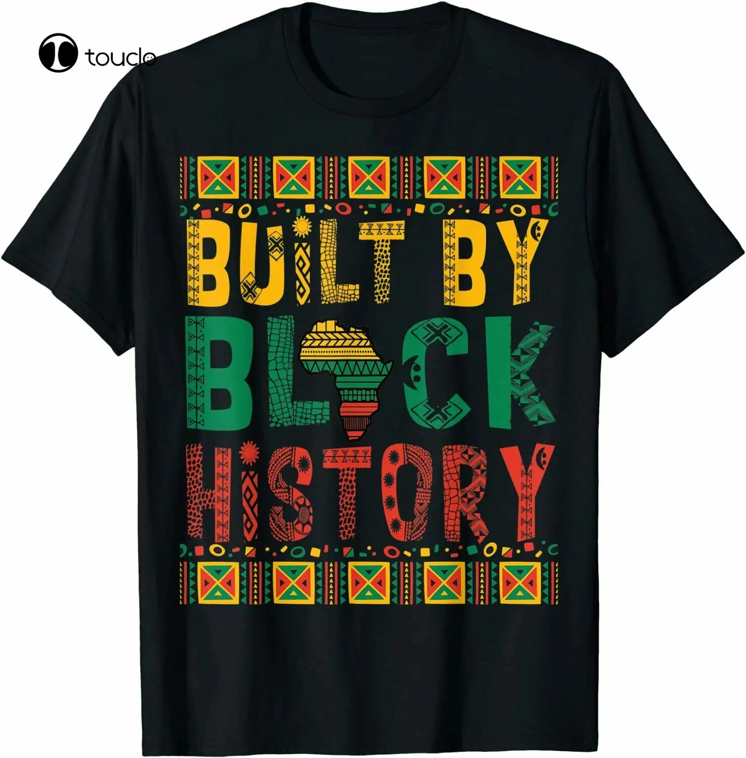 

Built By Black History Shirt Black History Month Men Women T-Shirt Custom Aldult Teen Unisex Digital Printing Fashion Funny New