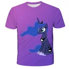 Одежда для девочек, новинка 2021, летняя футболка с изображением единорога и животных, дышащая детская одежда для мальчиков, красивые Топы с коротким рукавом, модные Мультяшные