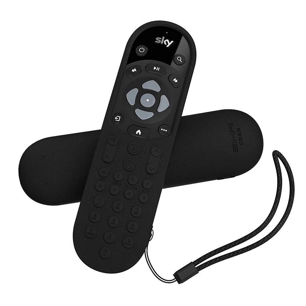 sikai 2020 remote control covers for sky q shockproof protective case compatible touch and non touch skin friendlywith hand loop free global shipping