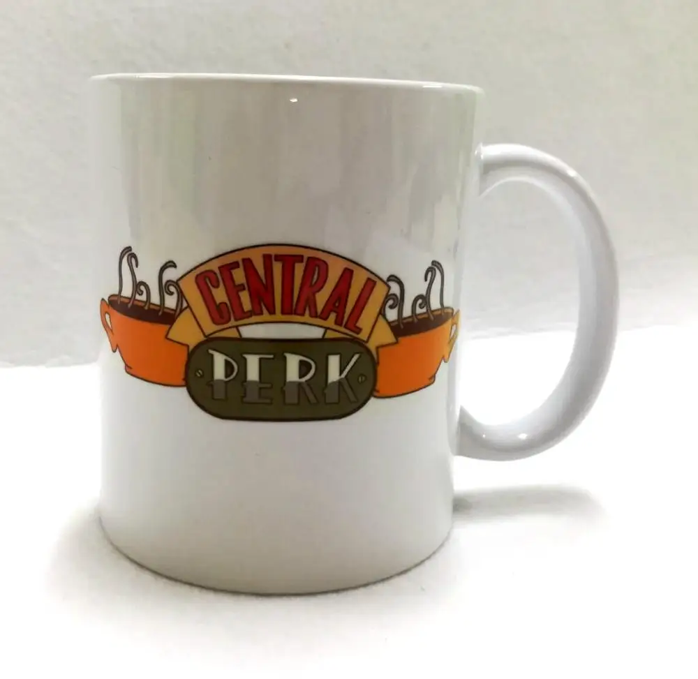 ТВ серии друзья Central perk кружка Кофе чашки Косплэй керамики Чай костюм на Хэллоуин