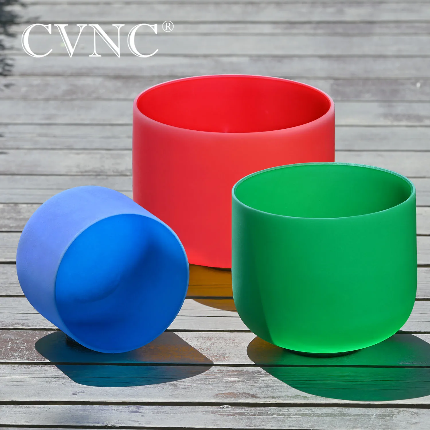 CVNC 432 Гц 3 шт. 8 &quotG 10&quot F 12 &quotC матовые кварцевые хрустальные поющие