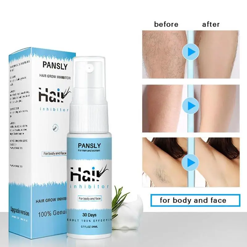 20 мл мощный Перманентный безболезненный волос спрей для удаления крем ингибитор