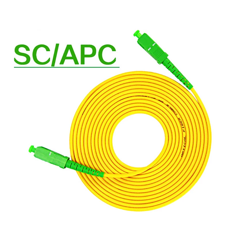 

1/5/10/15/20/30M SC/APC-SC/APC SC/APC-SC/APC Single-mode Fiber Optic Patch Cord