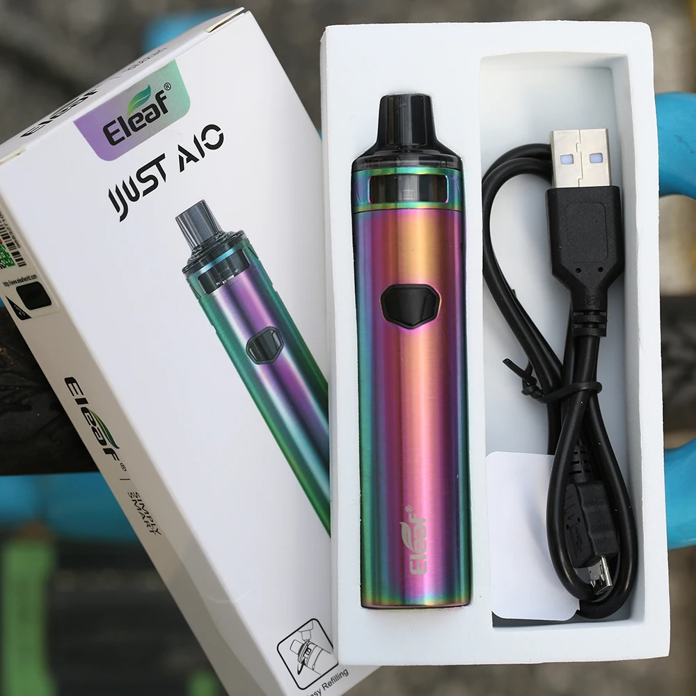 New Eleaf iJust AIO 23W Kit with 1500mAh Battery 2ml Tank &amp Max Output 3 Power Modes E-cig Vape vs ijust s /ijust mini | Электроника