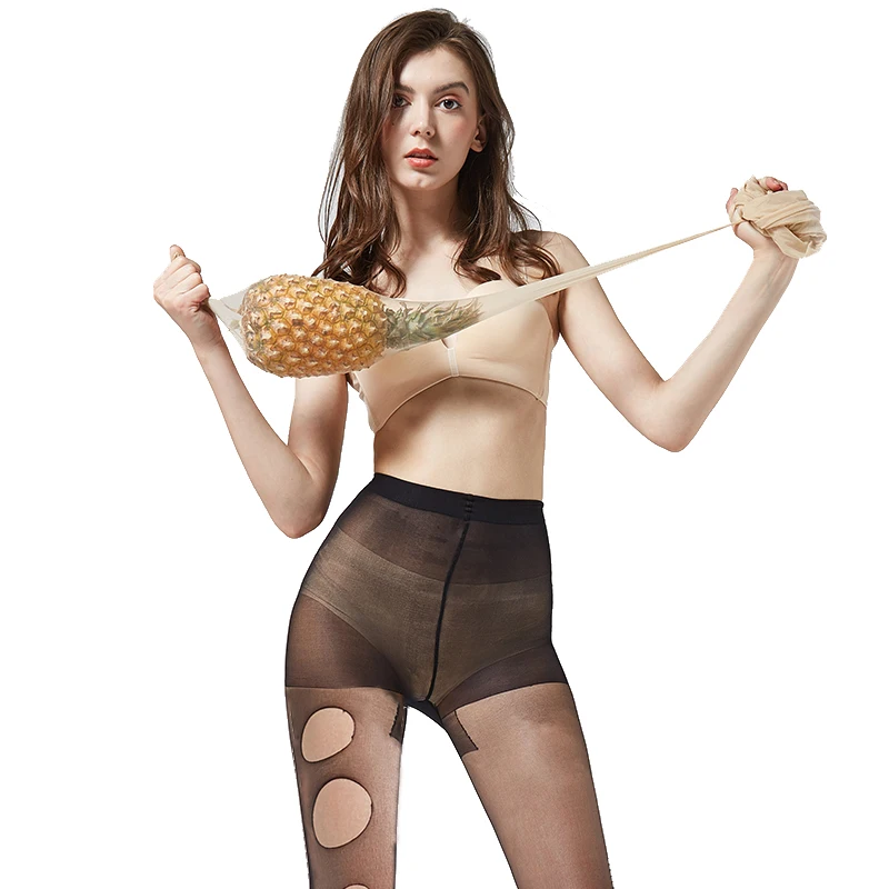 Популярные устойчивые к разрыву колготки женские пикантные дышащие тонкие