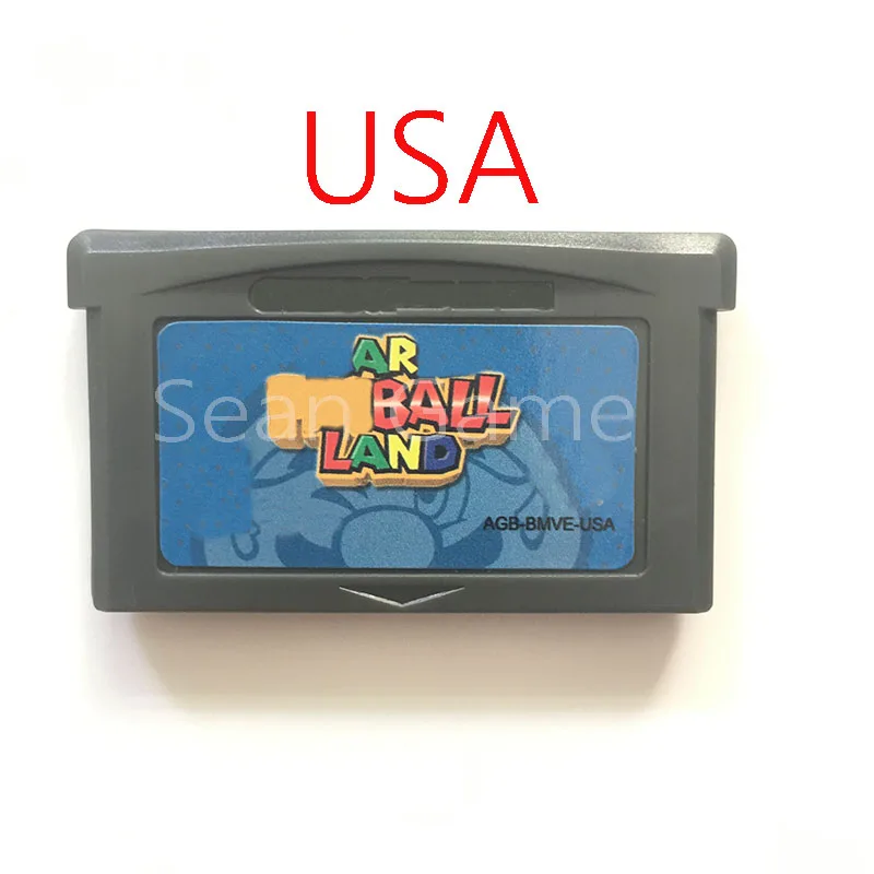 32 Bit USA Video Game Cartridge Card Ma Ball Land Version | Электроника
