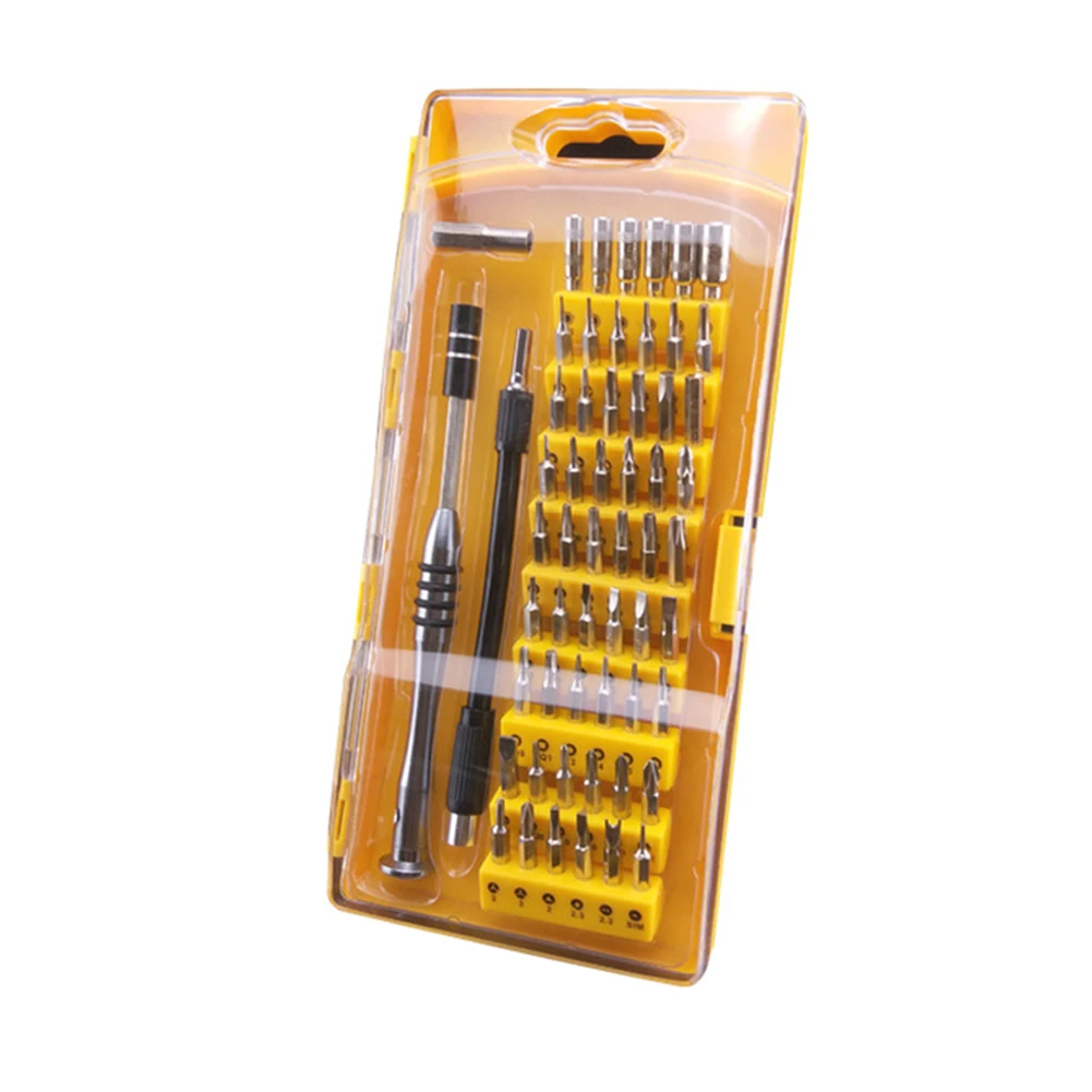 

Accuracy Mini Chrome Vanadium Alloy Steel Magnetic Multifunctional Phone Mobile Screwdriver Set 58 IN 1 Professional Camera Tool