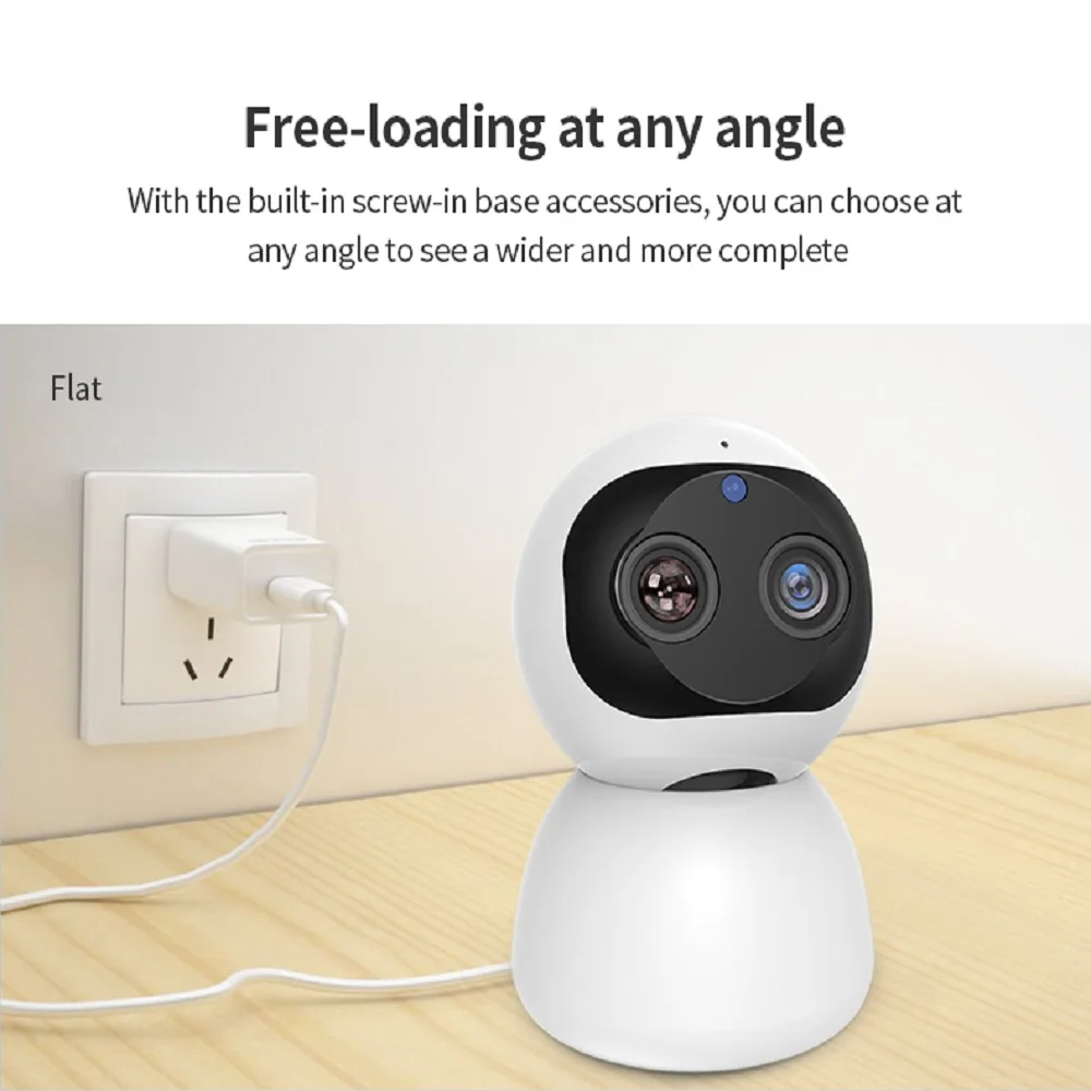 IP-камера компактная с поддержкой WI-FI и PTZ 1080P | Безопасность защита