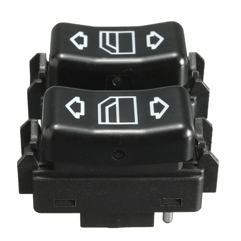 

Front Left & Right Electric Master Control Power Window Switch Black Power Window Switch For Mercedes-Benz E W124 W126 W201 W463