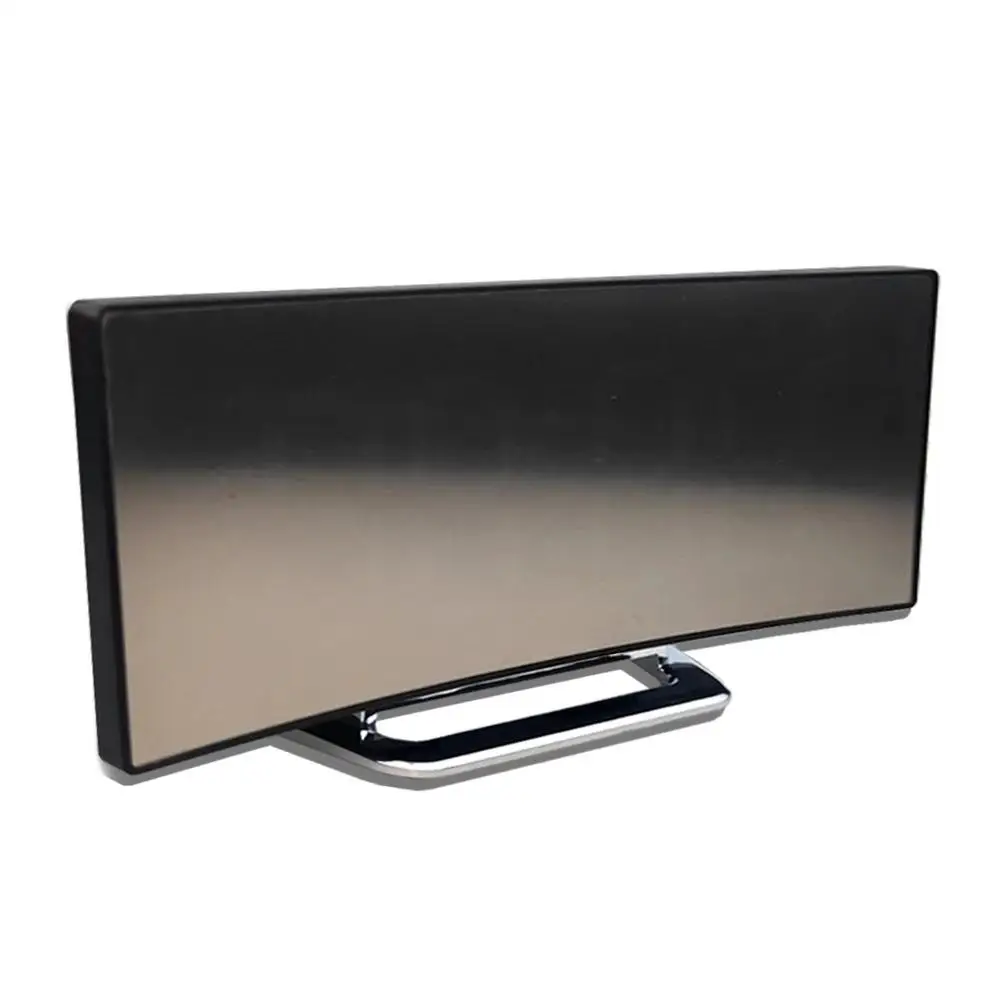 Цифровой будильник 7-дюймовые светодиодные цифровые часы с изогнутыми краями и