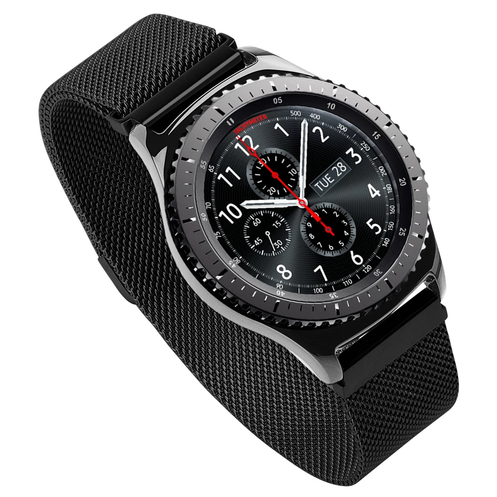 HOCO ремешок для samsung Galaxy Watch 46 мм Миланская петля ремешок браслет gear S3 Frontier классический ремешок для часов для huawei Watch GT ремень