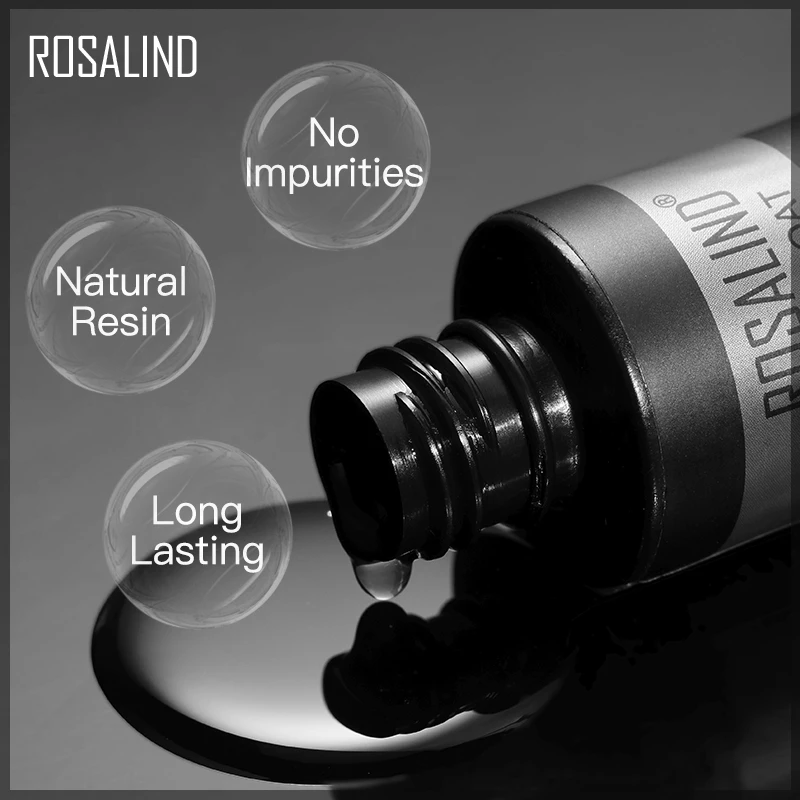 ROSALIND Base &amp Top Coat 7ml Gel Nail Polish Long Lasting Lacquer Good For Nails Art Design Semi Permanent | Красота и здоровье