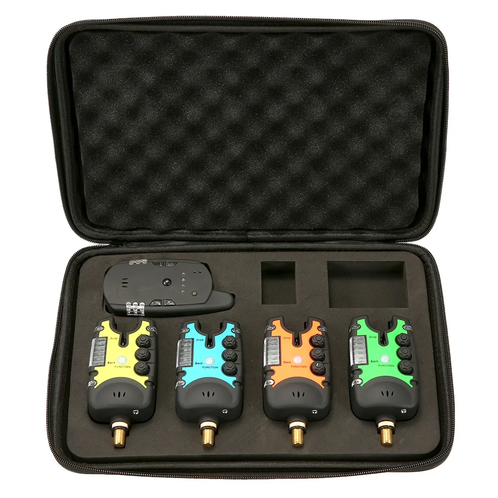 Беспроводной набор сигнализаций для ловли рыбы цифровой рыбалки светодиодный