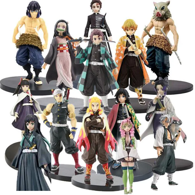 

Anime Demon Slayer Kimetsu no Yaiba Kamado Tanjirou Hashira Giyuu Acrylic Stand Action Figure Desk Model Plate Holder Stationery