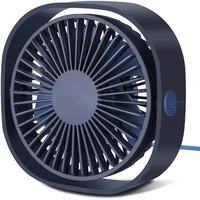 small usb desk fan 3 speeds strong wind and 360%c2%b0 rotatable mini air circulator fan portable cooling for laptop office household