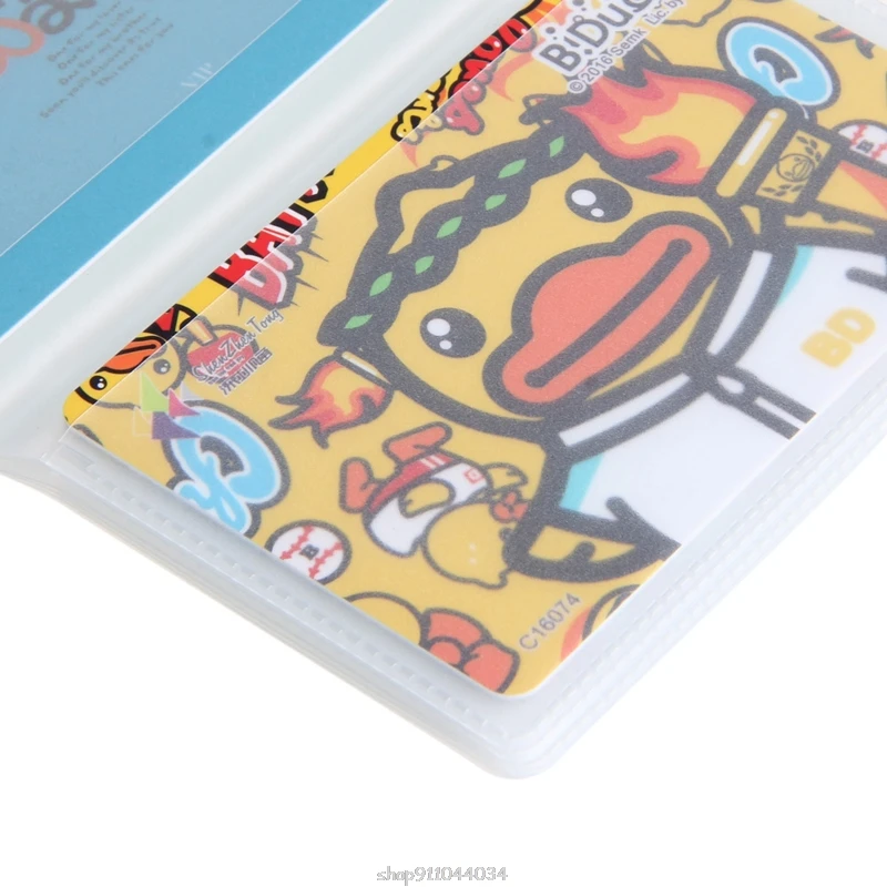 

5 x 6Page 24Card Plastic Wallet Insert For Bifold Business Credit Card Holds Ja21 21 Dropship