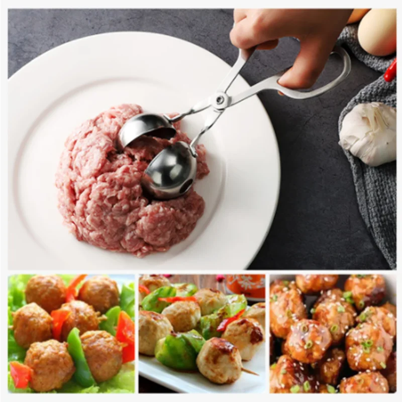 Удобное устройство приспособление для изготовления рыбных шариков мячей форма