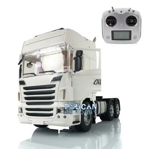 

LESU 1/14 Metal 6*6 Chassis for Hercules R730 Scania Cabin RC Tractor Trcuk W/ Sound Radio THZH0663-SMT4