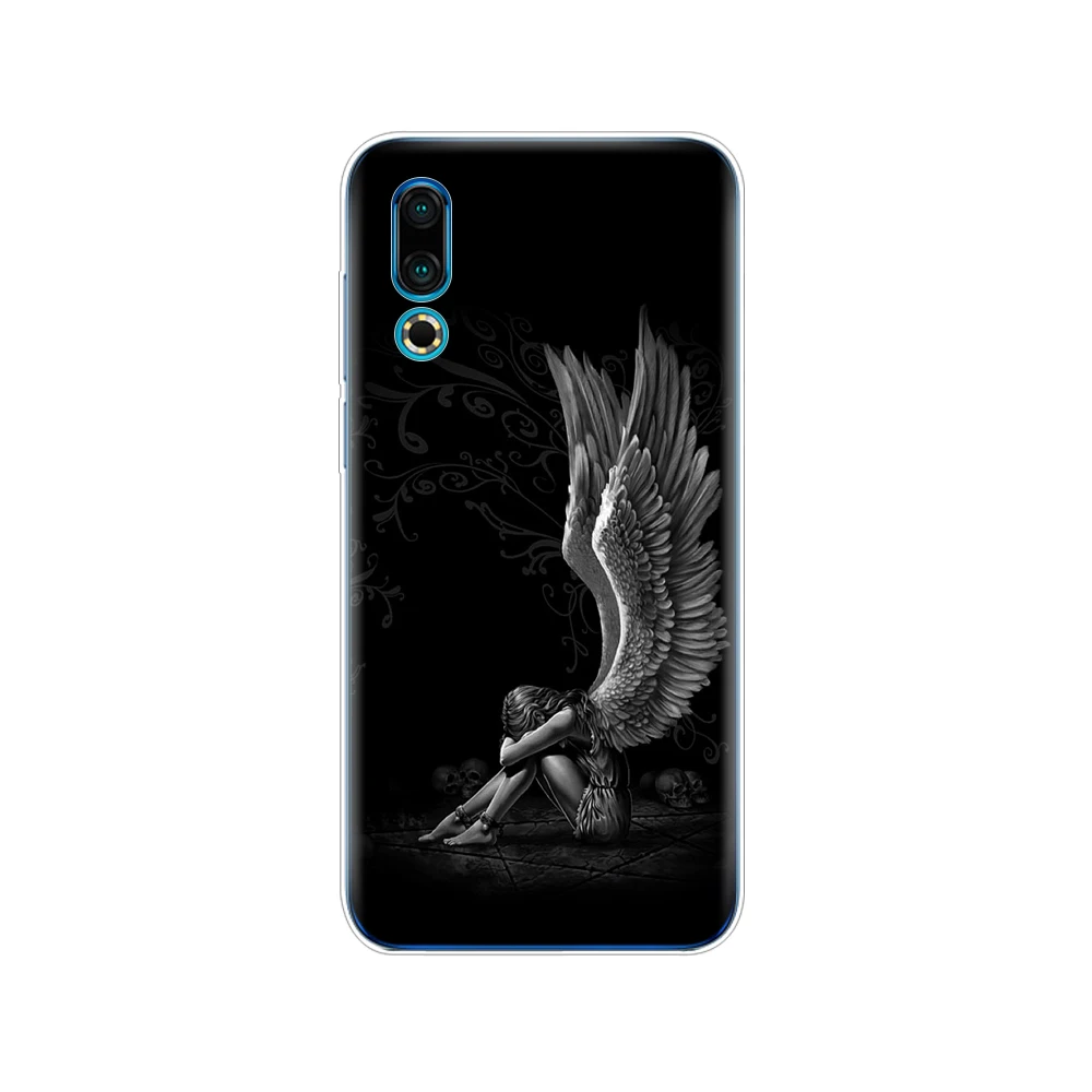 Чехол для Meizu 16 S 6 2 '' мягкий силиконовый чехол из ТПУ с рисунком s телефона Meizu16S