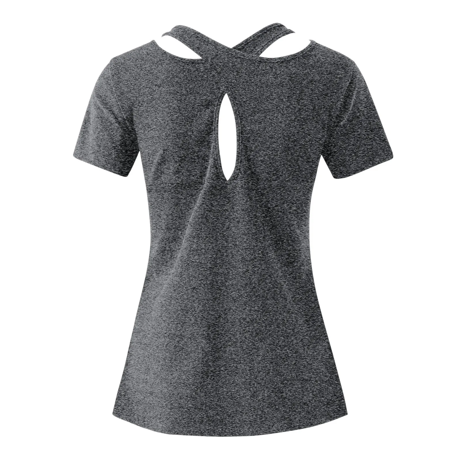 

Fitness Sports Women T-Shirt Short Sleeve Tops Quick Drying Clothes Summer Ladies Workout Running Gym Jogging Breathable Tshirts