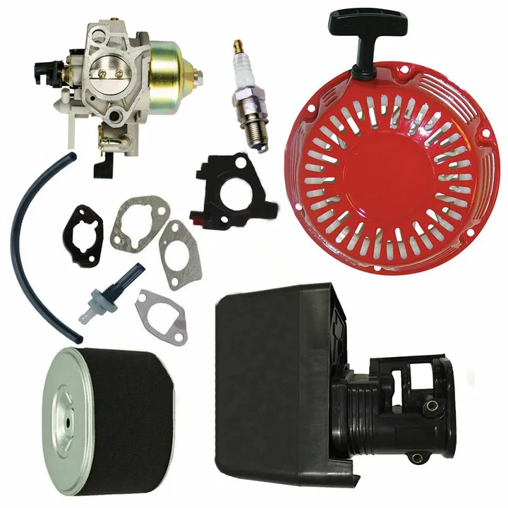 

Parts Carburetor kit Air Filter Fuel Filter Fuel Line Spark plug For Honda GX390