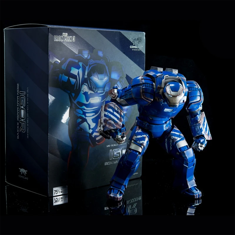 Экшн-фигурка Comicave1:12 ЖЕЛЕЗНЫЙ ЧЕЛОВЕК Марк доспех Igor Mk38 Mk21 Mk23 Mk25 MK26 Mk30 Mk33 Mk40 модель