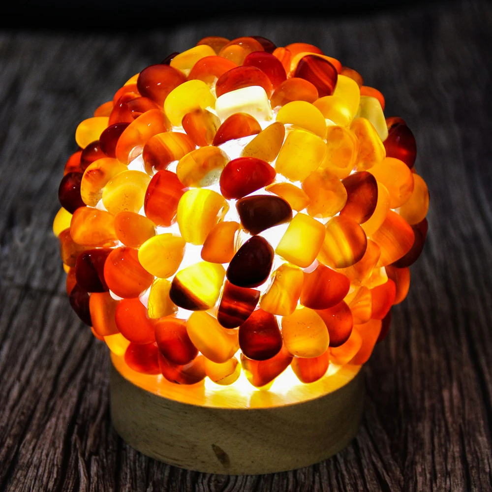 天然水晶原石ランプローズクォーツ DIY マジック常夜灯 LED テーブルランプ USB ヒーリングクリスタル石の家の装飾