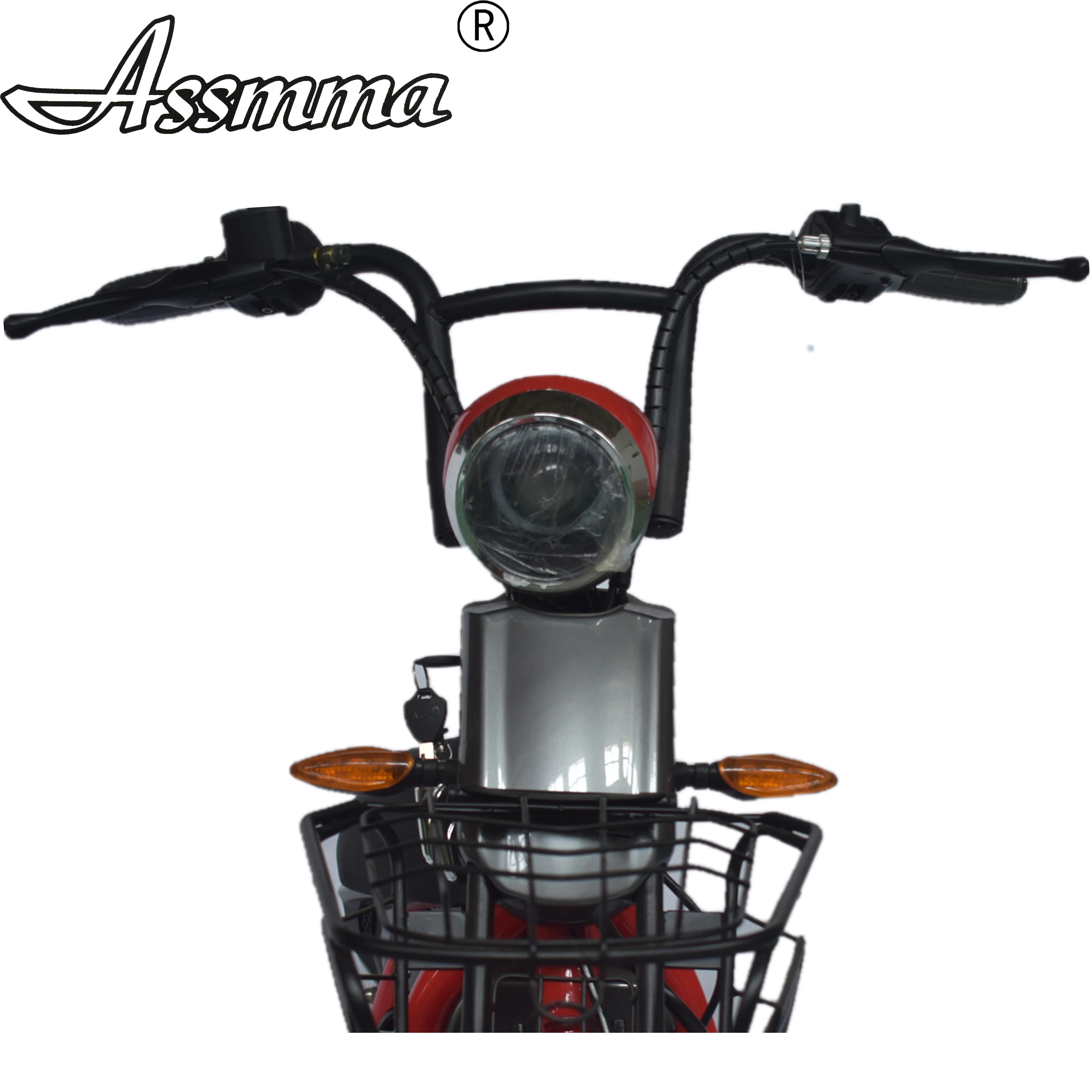 ASSMMA Электрический велосипед два человека седло R & F амортизатор мотоцикл для