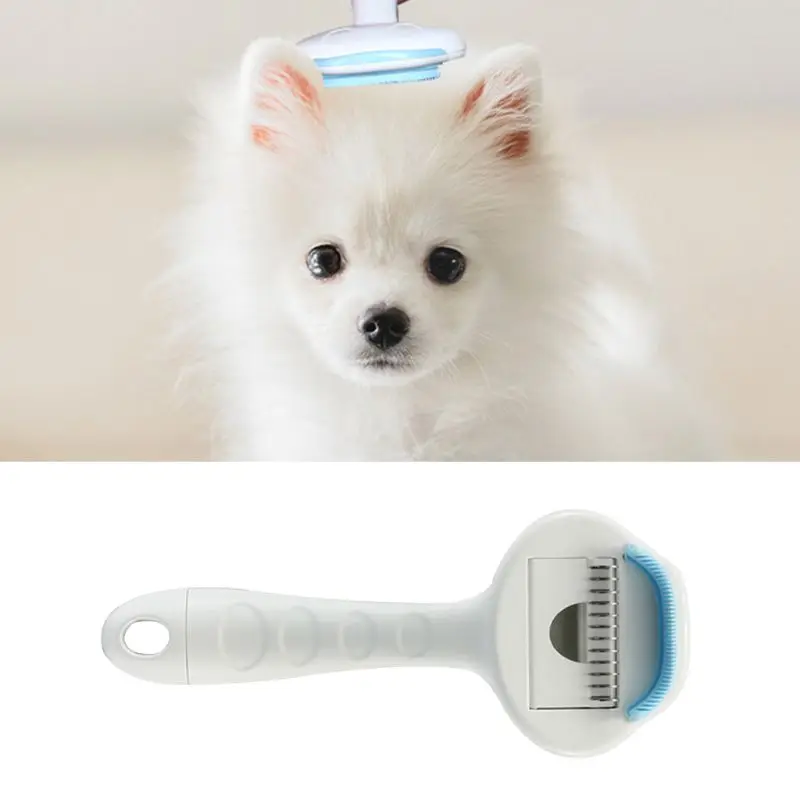 

Pet Comb Lice Remover Hair Fur Massage Cleaning Brush Dogs Cats Grooming Tools X4YD