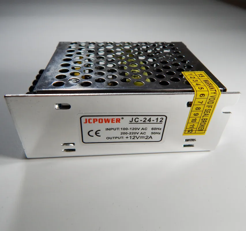 DC12V 1A/2A/3A/5A/6.5A/8.5A/10A/12.5A/16.5A/20A/25A/30A светодиодный выключатель питания для WS2811 5050 3528 3014