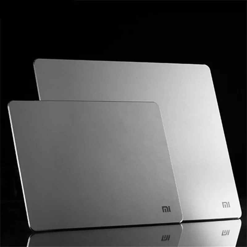 Xiaomi смарт-мышь коврик металлическая мышь тонкий алюминиевый тонкий коврики для компьютерной мыши Матовый для офиса