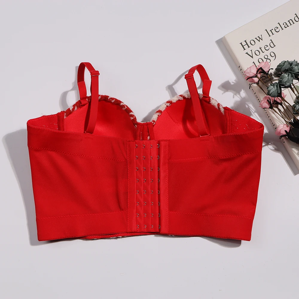 

Bandeau Top Ladies Clothes Bustier Corset Fashion Tops Chaleco 2021 Off Shoulder Corto Brallette Corpio De Mujer Ropa Para