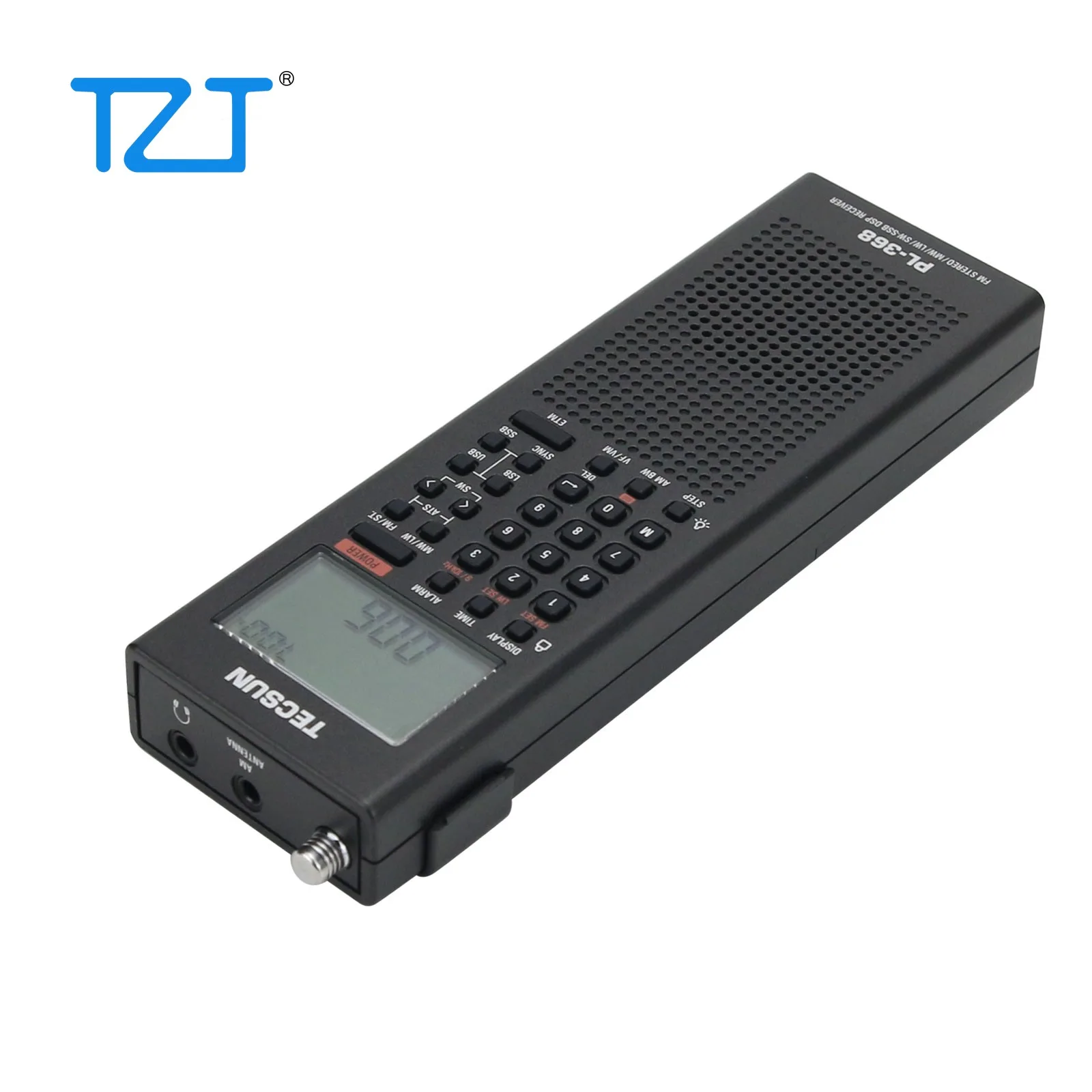 Tecsun PL-368 64-108 МГц полнодиапазонное радио стереомагнитола SSB DSP телефон с USB-зарядкой