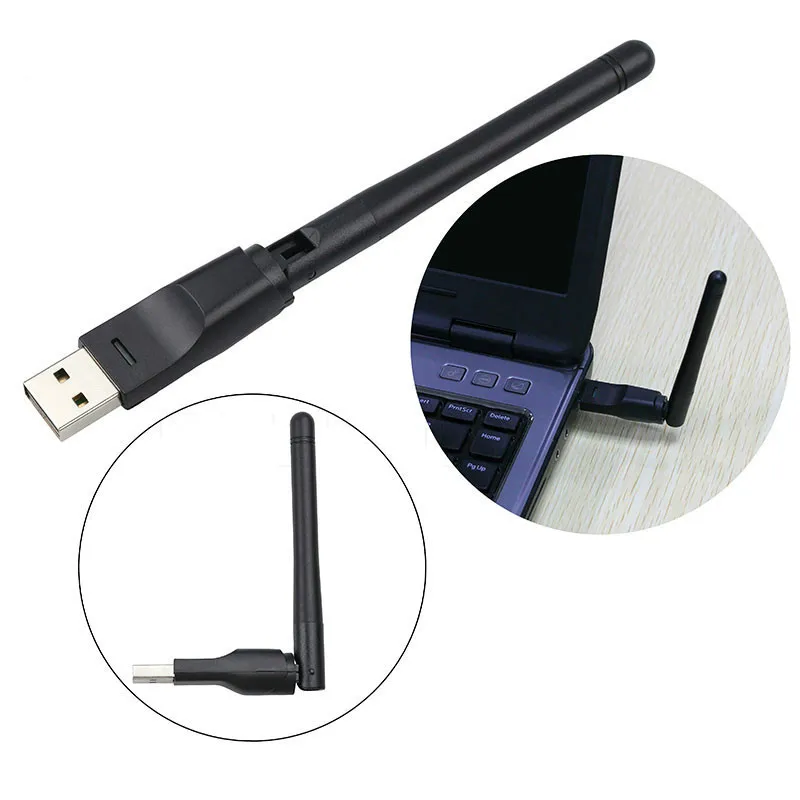 Беспроводная сетевая карта Ralink RT5370 150 Мбит/с мини USB 2 0 Wi-Fi адаптер антенна для ПК LAN