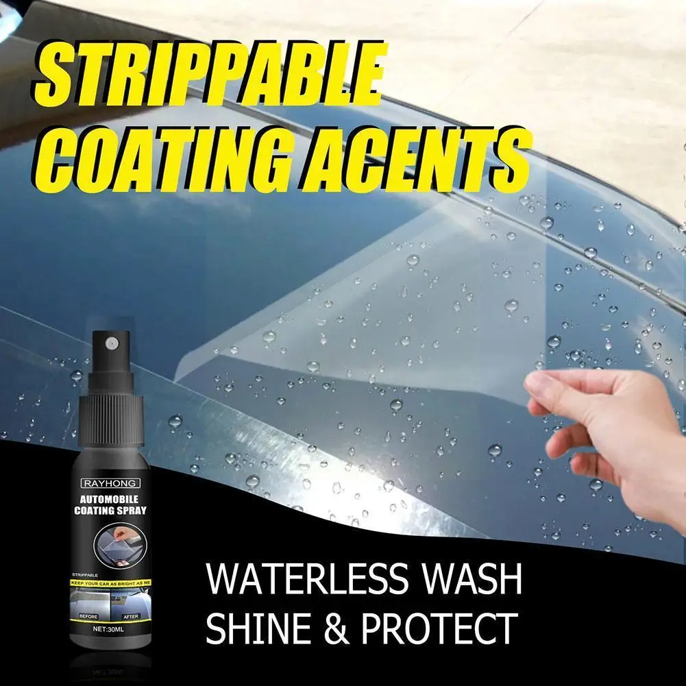 

30ml Anti-water Autotear-off Crystal Liquid Hydrophobic For Car Care Coating Styling Paint Super Polish Accessories Detaili H2L1