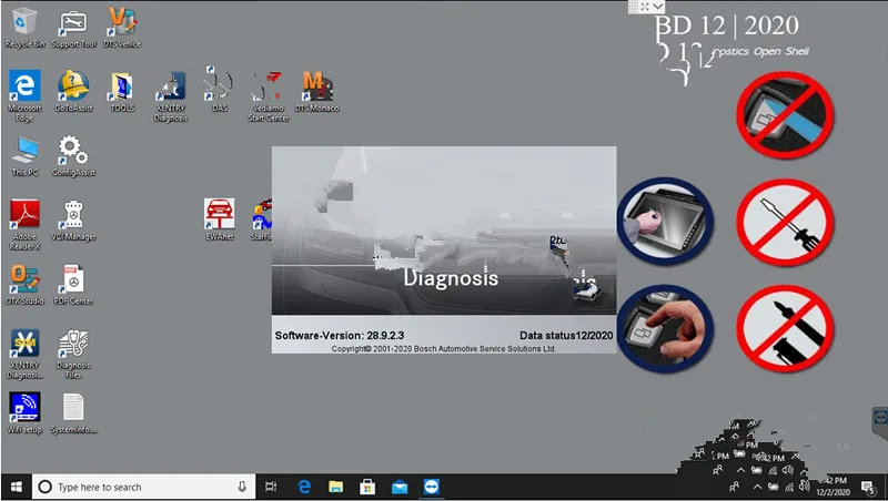 MB Star C5 SD Compact 5 с подержанным планшетом CF C2 I5 4G SSD V2020 12 программное обеспечение DTS